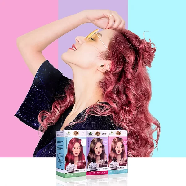 Bubble hair color